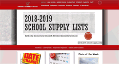 Desktop Screenshot of kimberly.edu